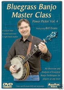 Bill Evans Power Pickin Vol.4 Bluegrass Banjo DVD NEW  