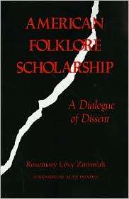 American Folklore Scholarship, (0253204720), Rosemary Levy Zumwalt 