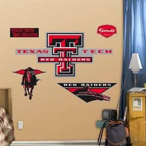 Texas Tech Red Raiders Fathead Logo Wall Decal