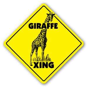   CROSSING  Sign  xing lover zoo animal gift Patio, Lawn & Garden