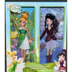   Fairies fairies for All Seasons Tinker Bell & Vidia 2 Doll Gift Set