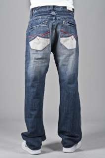 Akademiks Mens Jean V52P25TR MVT Were £59.99 Now £24.99  