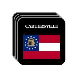  US State Flag   CARTERSVILLE, Georgia (GA) Set of 4 Mini 