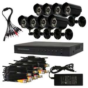  KARE 8CH H.264 Realtime DVR Security System with 8 Indoor 
