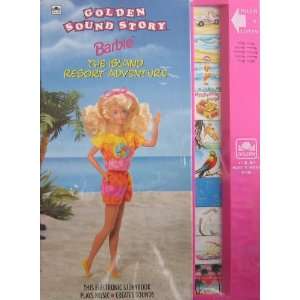  Barbie Electronic Touch N Listen Storybook THE ISLAND 