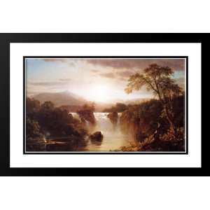  Church, Frederic Edwin 24x17 Framed and Double Matted 