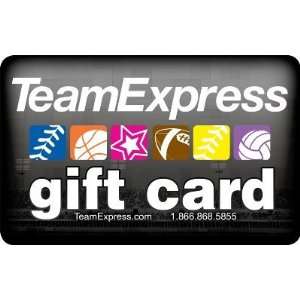  Team Express Gift Card   soccer team express fan shop NFL 