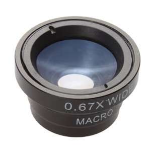  Wide 0.67X + Super Macro Lens for Apple iPhone 4 4S and 