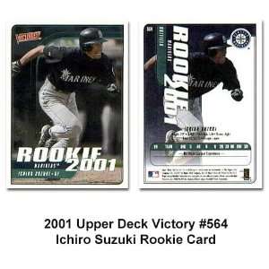   Deck Seattle Mariners Ichiro Suzuki 2001 Victory Rookie Trading Card