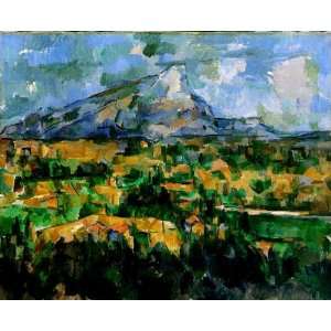   Paul Cezanne   24 x 20 inches   Mont Sainte Victoir