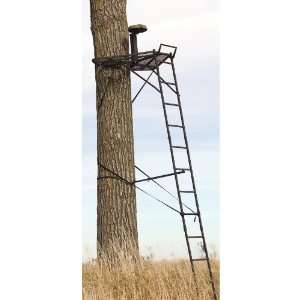  Big Game Ultra   View 15 Ladder Tree Stand with Blind 