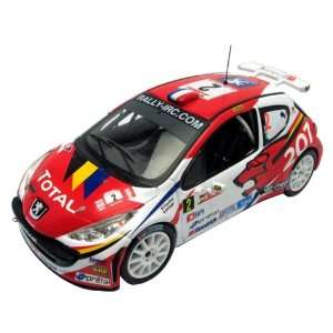   ixo 143 2008 Peugeot 207 Portugal Rally Vouiloz/Klinger Toys & Games