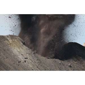  Eruption of Stromboli Volcano Producing Ash Cloud, Volcanic 