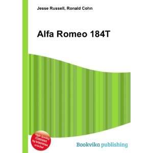  Alfa Romeo 184T Ronald Cohn Jesse Russell Books