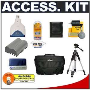  Accessory Kit for Nikon D200 D300 Digital SLR Camera with 