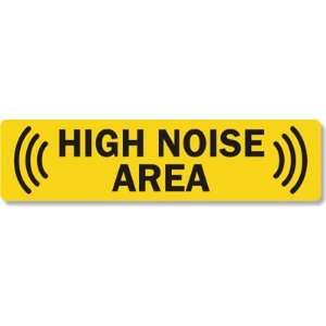  High Noise Area SlipSafe Vinyl Anti Skid Sign, 24 x 6 