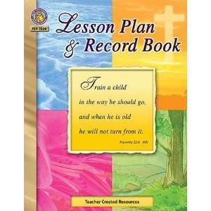  Quality value Christian Lesson Plan And Record Bk By 