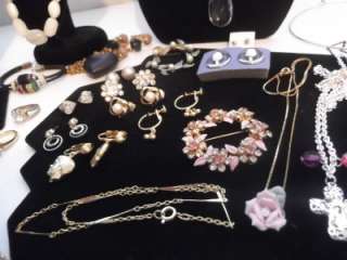 Huge Lot of Vintage To Modern Jewelry ~Rings ~Rhinestones ~Mother of 