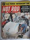 Vintage Hot Rod Automotive Magazine Dec. 1959 Record Br