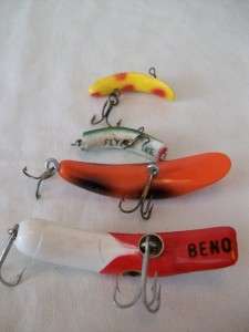 very old Flatfish lures  