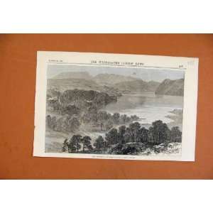   Dingwall Skye Railway Loch Luichart C1870 London News