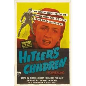  Hitler s Children (1942) 27 x 40 Movie Poster Style A 