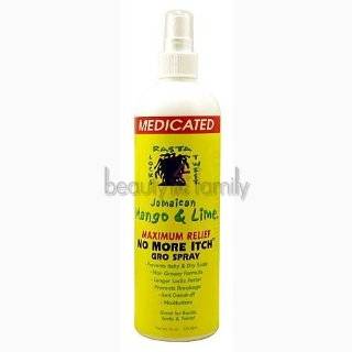 Jamaican Mango & Lime No More Itch Gro Spray Maximum 16 Oz