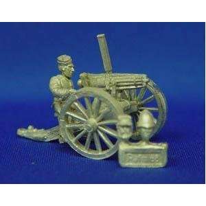     Riel Rebellion 1885 Colt Gatling Gun w/Crewman Toys & Games