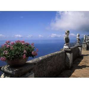  Belvedere of Infinity at the Villa Cimbrone on the Amalfi 