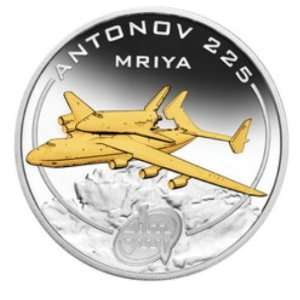   Limited Collector Edition Box Set .999 gilded 1Oz Antonov 225 Mriya