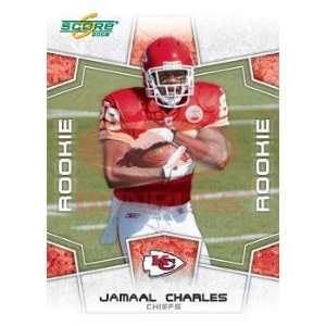 2008 Score #384 Jamaal Charles   RB   Kansas City Chiefs (RC   Rookie 