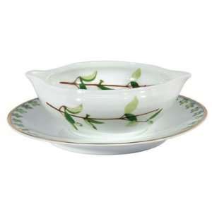 Raynaud Verdures Gravy Boat With Saucer 10oz  Kitchen 