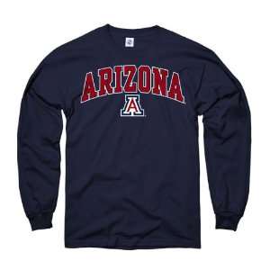 Arizona Wildcats Youth Navy Perennial II Long Sleeve T Shirt