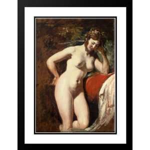  Etty, William 19x24 Framed and Double Matted Portrait of 