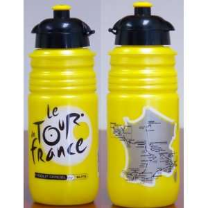  2009 Elite Tour de France Water Bottle with Map WB9105 