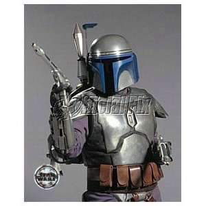  Star Wars (AOTC) Jango Fett with Weapon Color Print