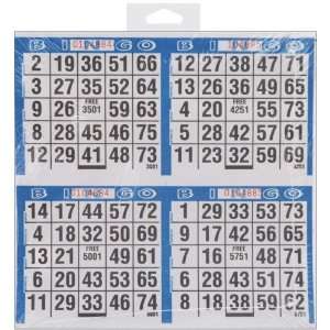 Clarence J Venne Inc 77735 Bingo Game Sheets 1     Pack of 25  