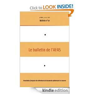 10  1998   Bulletin n°10   AFAS (French Edition) Association 