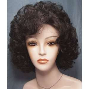   Curly Page SALLY Wig #4 DARK BROWN by MONA LISA 