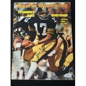 Joe Gilliam Auto Signed 1974 SI Magazine JSA COA Q   Autographed NFL 
