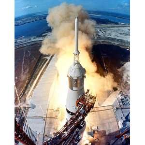  Apollo 11 Lunar Mission Rocket Launch 8x10 Silver Halide 