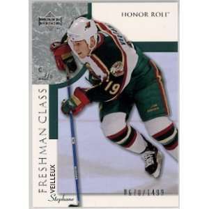 Stephane Veilleux Minnesota Wild 2002 03 UD Honor Roll Rookie Hockey 