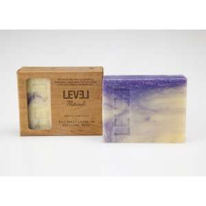 Level Naturals White Lavender 100% Pure Vegan Gluten Free Natural Soap 