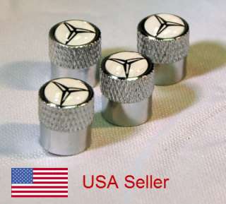 Mercedes Tire Valve Stem Cap Covers~Fast USA Shipping  