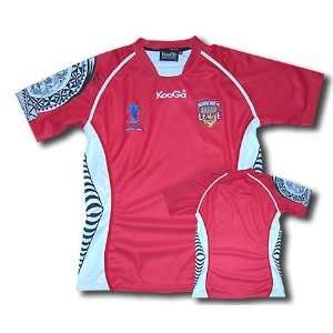  Tonga home shirt WC 2008 rugby XIII