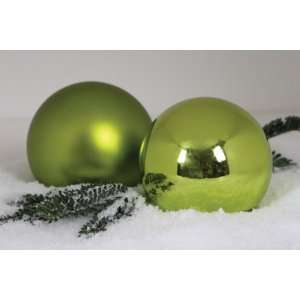  Pack 12 Apple Green Commercial Shatterproof Christmas Ball 