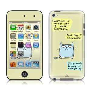  Catwad Hate Design Protector Skin Decal Sticker for Apple 