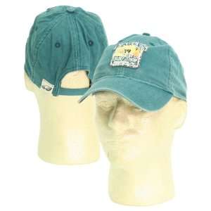   Surf Shop Weathered & Ripped Adjustable Baseball Hat   Green Sports