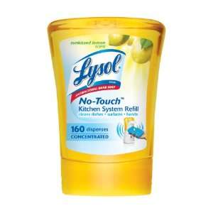 Lysol No Touch Single Refill Kitchen System,Sunkissed Lemon, 8.5 Ounce