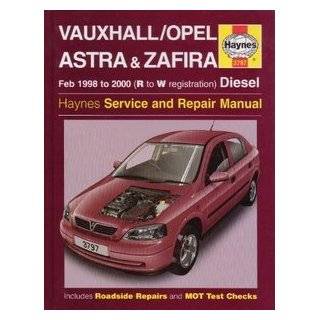 Vauxhall/Opel Astra and Zafira (Diesel) Service and Repair Manual 
